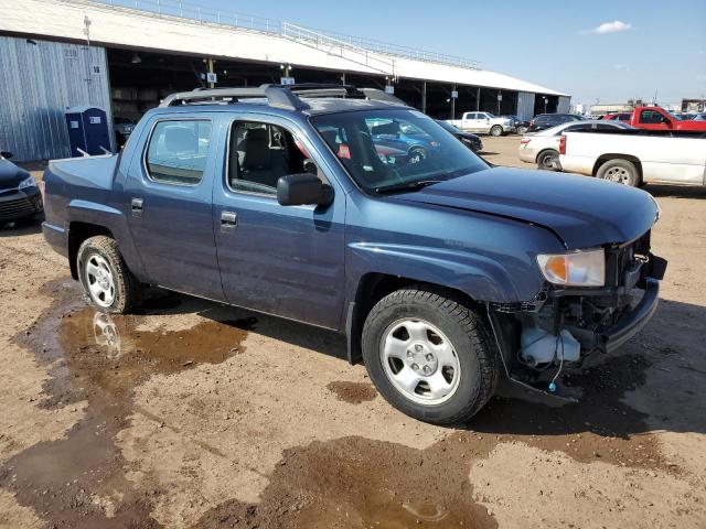 5FPYK16239B102149 - 2009 HONDA RIDGELINE RT BLUE photo 4