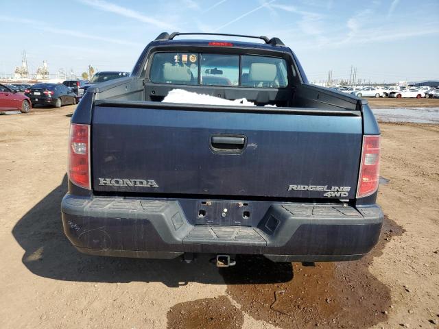 5FPYK16239B102149 - 2009 HONDA RIDGELINE RT BLUE photo 6