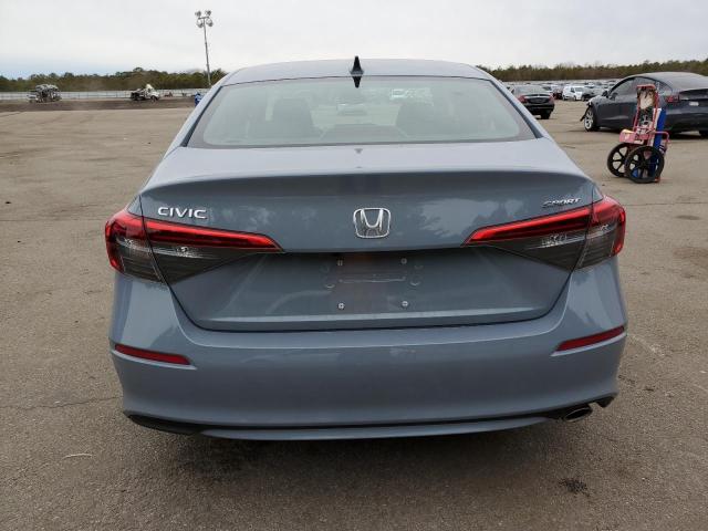 2HGFE2F57PH504028 - 2023 HONDA CIVIC SPORT GRAY photo 6