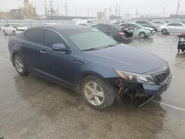 5XXGM4A78FG426211 - 2015 KIA OPTIMA LX BLUE photo 4