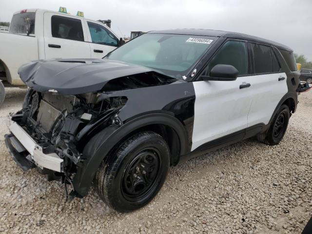 1FM5K8AB0NGA48560 - 2022 FORD EXPLORER POLICE INTERCEPTOR ორფეროვანი ფოტო 1
