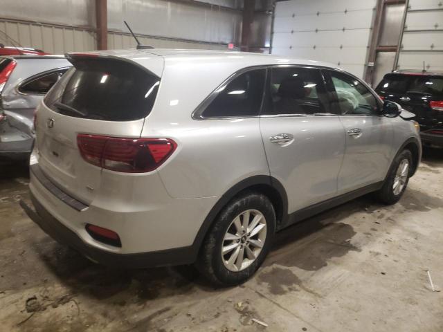 5XYPG4A3XKG541094 - 2019 KIA SORENTO L SILVER photo 3