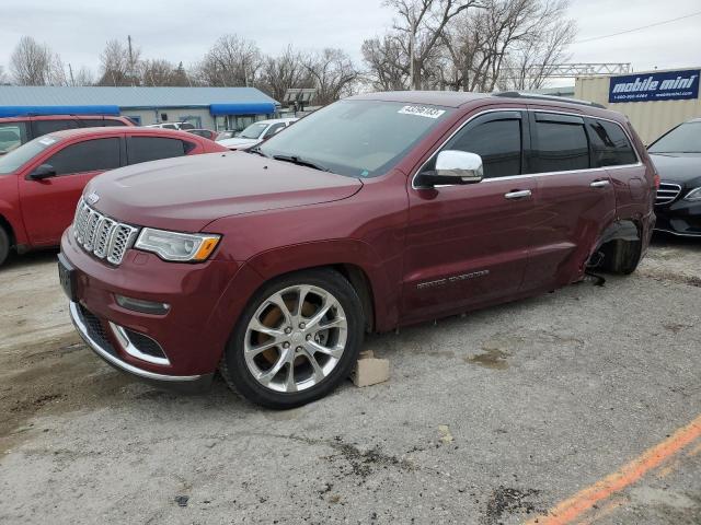 1C4RJFJT2KC612380 - 2019 JEEP GRAND CHER SUMMIT Bordo foto 1