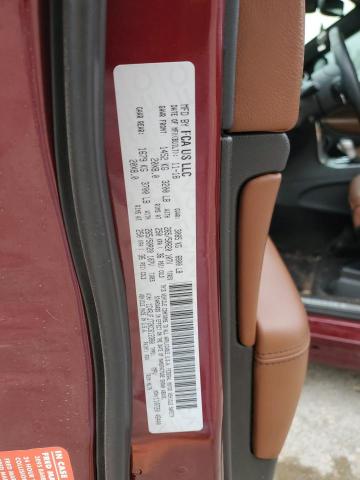 1C4RJFJT2KC612380 - 2019 JEEP GRAND CHER SUMMIT Bordo foto 12