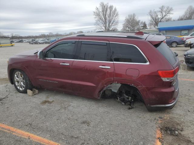 1C4RJFJT2KC612380 - 2019 JEEP GRAND CHER SUMMIT Bordo foto 2