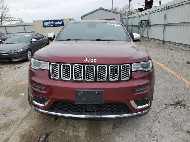 1C4RJFJT2KC612380 - 2019 JEEP GRAND CHER SUMMIT Bordo foto 5