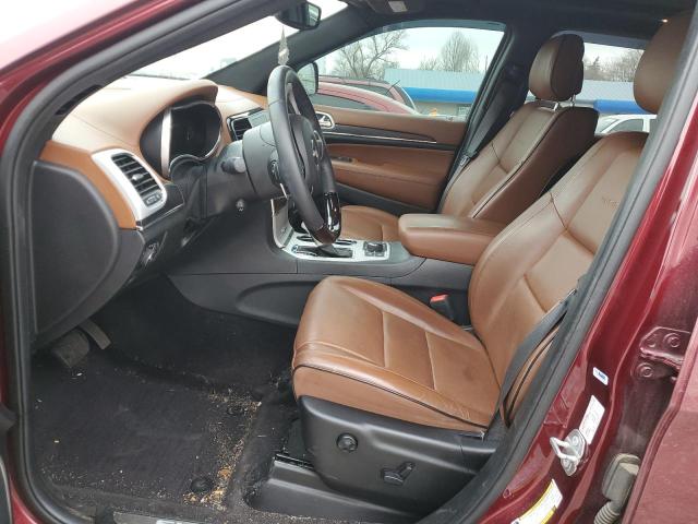 1C4RJFJT2KC612380 - 2019 JEEP GRAND CHER SUMMIT Bordo foto 7