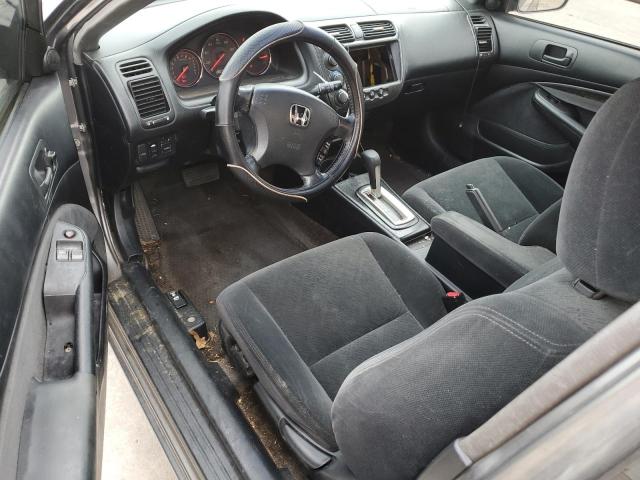 1HGEM22905L076262 - 2005 HONDA CIVIC EX GRAY photo 8