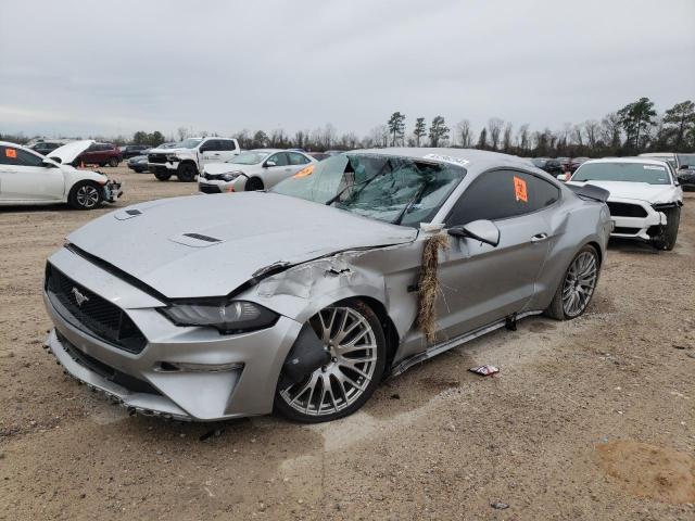 1FA6P8CF3L5119419 - 2020 FORD MUSTANG GT SILVER photo 1