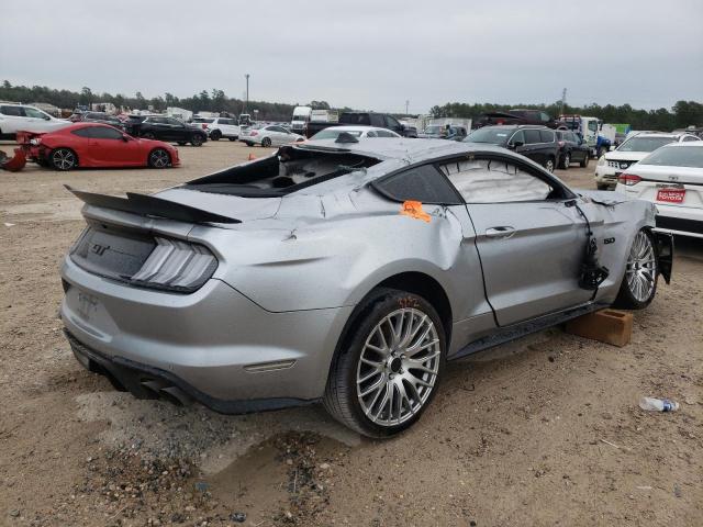 1FA6P8CF3L5119419 - 2020 FORD MUSTANG GT SILVER photo 3