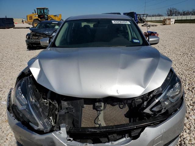 3N1AB7AP6KY306599 - 2019 NISSAN SENTRA S SILVER photo 5