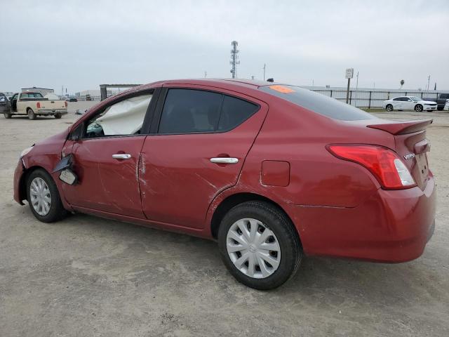 3N1CN7AP3HL805821 - 2017 NISSAN VERSA S RED photo 2