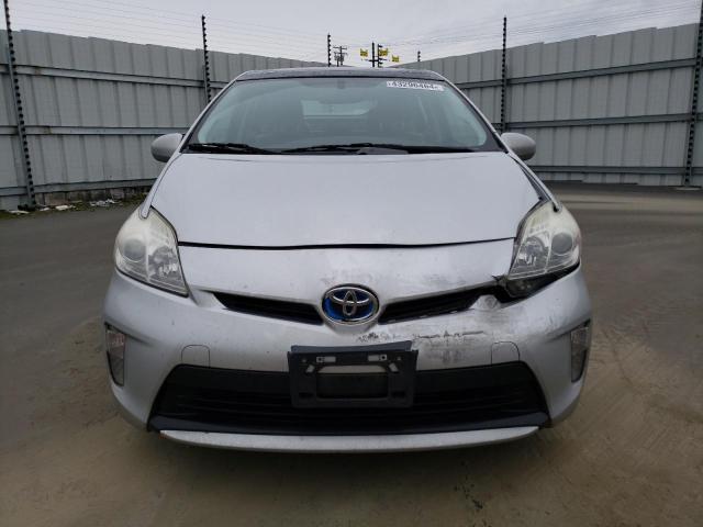 JTDKN3DU4D5566728 - 2013 TOYOTA PRIUS SILVER photo 5