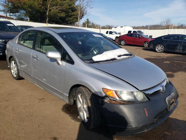 1HGFA16847L004525 - 2007 HONDA CIVIC EX SILVER photo 4