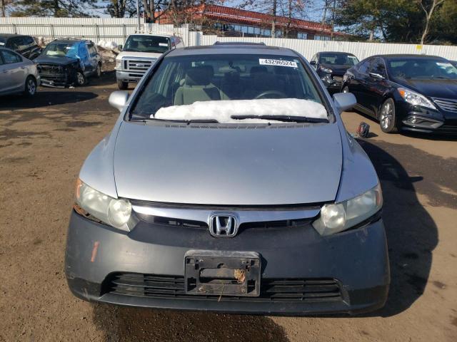 1HGFA16847L004525 - 2007 HONDA CIVIC EX SILVER photo 5