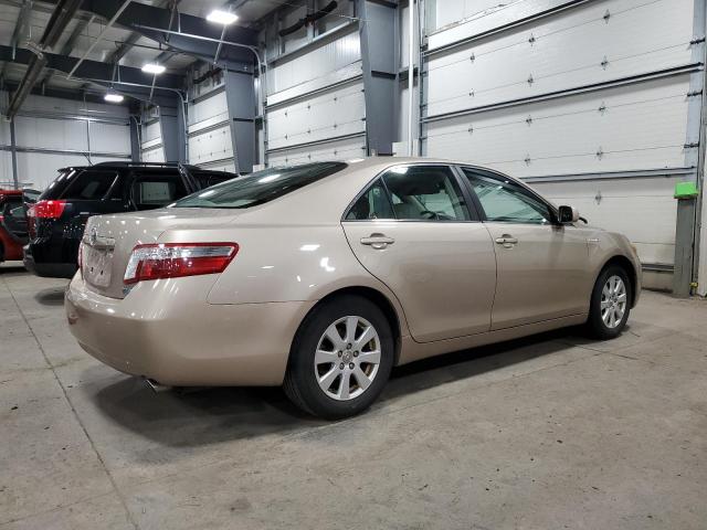 4T1BB46K89U094391 - 2009 TOYOTA CAMRY HYBRID TAN photo 3