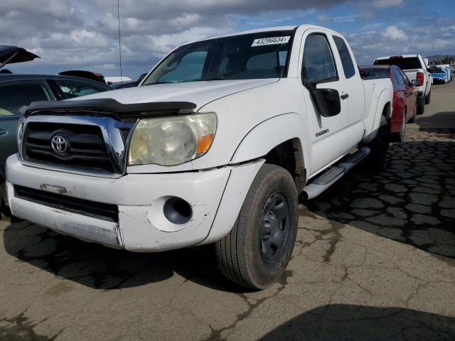 5TETX62N97Z383743 - 2007 TOYOTA TACOMA PRERUNNER ACCESS CAB WHITE photo 1