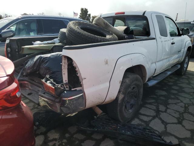 5TETX62N97Z383743 - 2007 TOYOTA TACOMA PRERUNNER ACCESS CAB WHITE photo 3