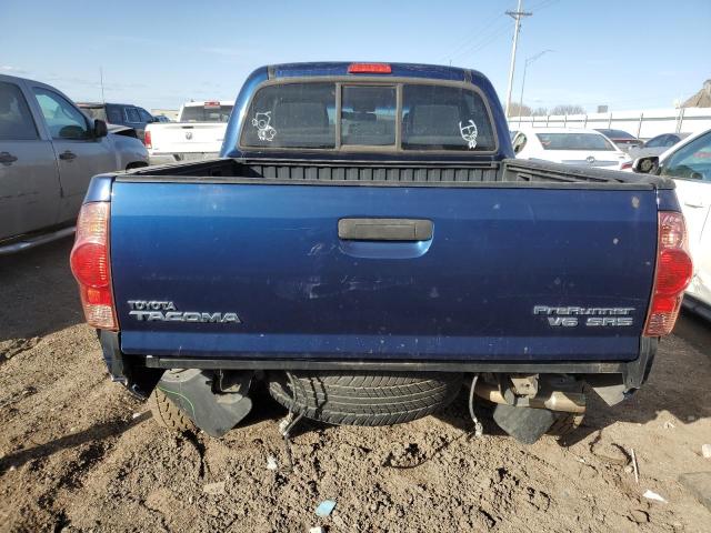 3TMJU62N48M070128 - 2008 TOYOTA TACOMA DOUBLE CAB PRERUNNER BLUE photo 6