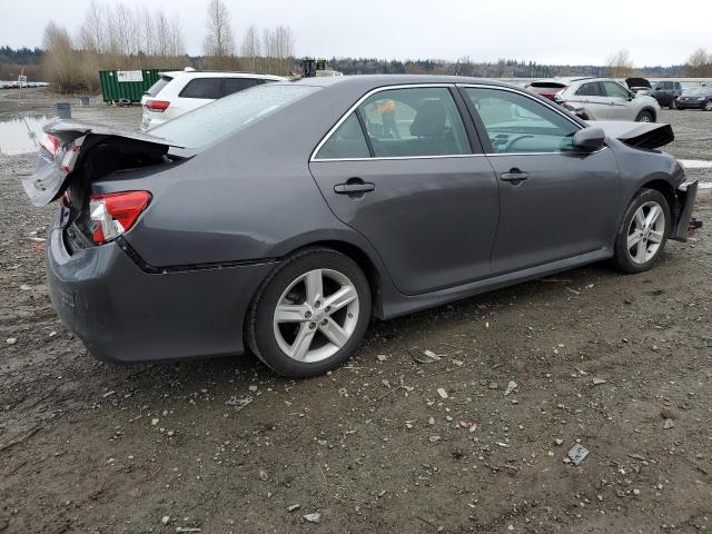 4T1BF1FK5CU130158 - 2012 TOYOTA CAMRY BASE GRAY photo 3