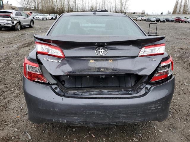 4T1BF1FK5CU130158 - 2012 TOYOTA CAMRY BASE GRAY photo 6