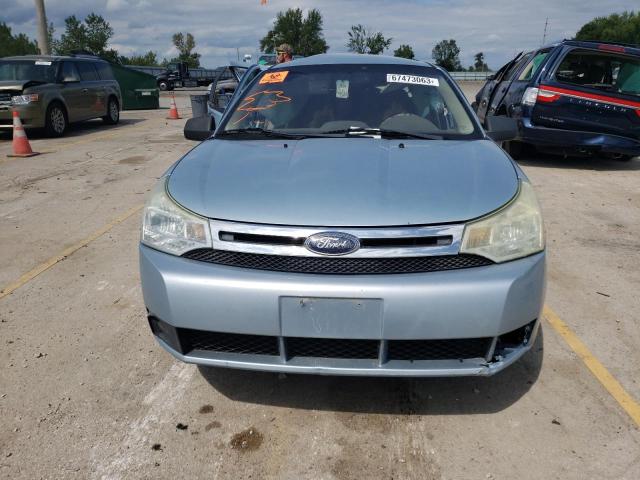 1FAHP35N99W196461 - 2009 FORD FOCUS SE BLUE photo 5