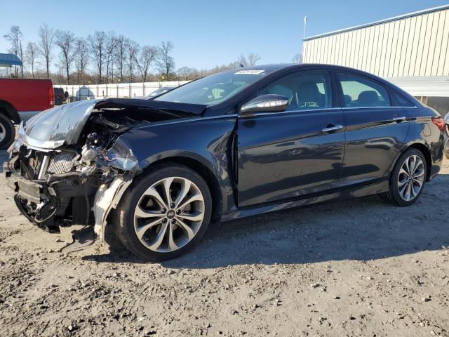 5NPEC4AB5EH902318 - 2014 HYUNDAI SONATA SE CHARCOAL photo 1