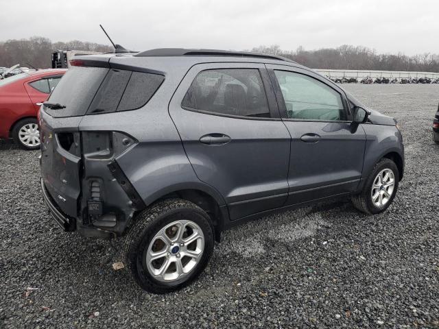 MAJ6P1UL9JC247961 - 2018 FORD ECOSPORT SE GRAY photo 3