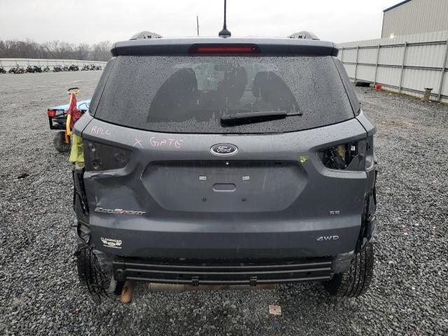 MAJ6P1UL9JC247961 - 2018 FORD ECOSPORT SE GRAY photo 6