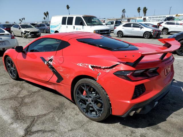 1G1YA2D46N5118663 - 2022 CHEVROLET CORVETTE STINGRAY 1LT RED photo 2