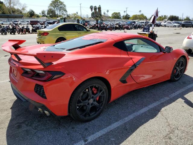 1G1YA2D46N5118663 - 2022 CHEVROLET CORVETTE STINGRAY 1LT RED photo 3