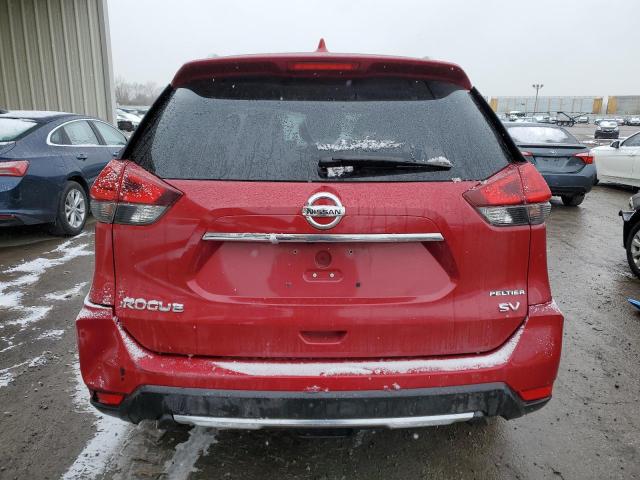 JN8AT2MT3HW391878 - 2017 NISSAN ROGUE S RED photo 6