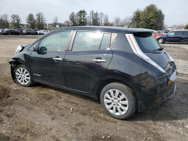 1N4AZ0CP1FC322758 - 2015 NISSAN LEAF S BLACK photo 2