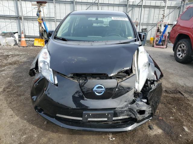 1N4AZ0CP1FC322758 - 2015 NISSAN LEAF S BLACK photo 5