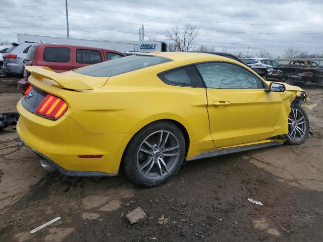 1FA6P8TH1G5294968 - 2016 FORD MUSTANG YELLOW photo 3