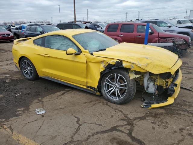 1FA6P8TH1G5294968 - 2016 FORD MUSTANG YELLOW photo 4