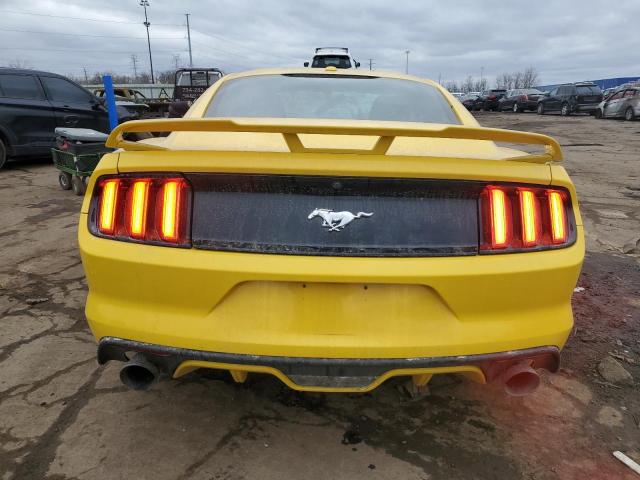 1FA6P8TH1G5294968 - 2016 FORD MUSTANG YELLOW photo 6