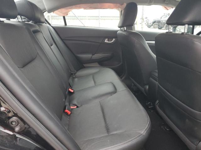19XFB2F91EE071633 - 2014 HONDA CIVIC EXL შავი ფოტო 10