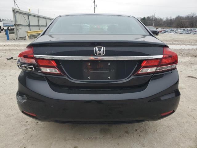 19XFB2F91EE071633 - 2014 HONDA CIVIC EXL შავი ფოტო 6