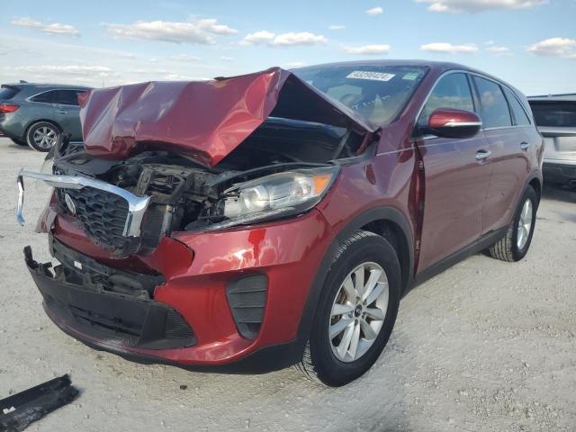 5XYPG4A37KG571153 - 2019 KIA SORENTO L RED photo 1