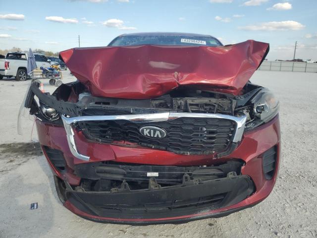 5XYPG4A37KG571153 - 2019 KIA SORENTO L RED photo 5