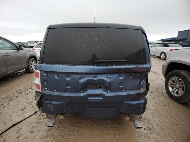 2FMGK5C87JBA06848 - 2018 FORD FLEX SEL BLUE photo 6