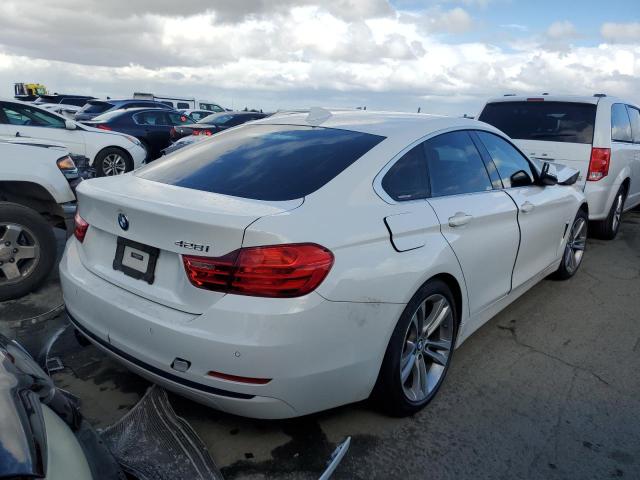 WBA4A9C50GG506162 - 2016 BMW 428 I GRAN COUPE SULEV WHITE photo 3