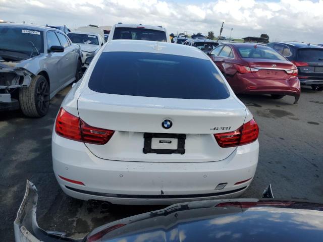 WBA4A9C50GG506162 - 2016 BMW 428 I GRAN COUPE SULEV WHITE photo 6