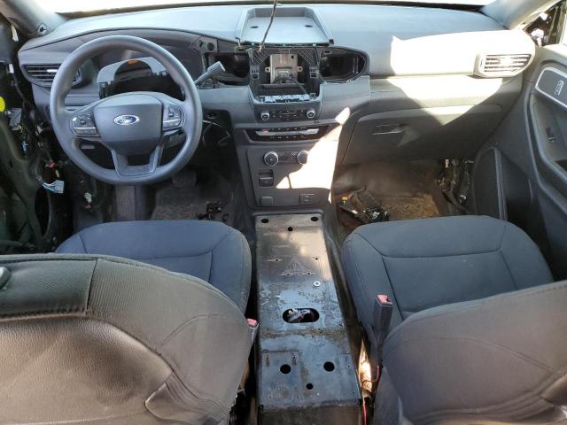1FM5K8AB6MGA46956 - 2021 FORD EXPLORER POLICE INTERCEPTOR TWO TONE photo 8