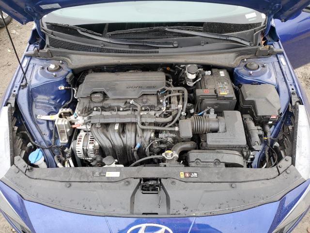 KMHLS4AG2PU480485 - 2023 HYUNDAI ELANTRA SEL BLUE photo 11