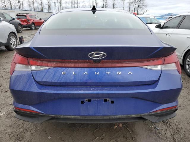 KMHLS4AG2PU480485 - 2023 HYUNDAI ELANTRA SEL BLUE photo 6