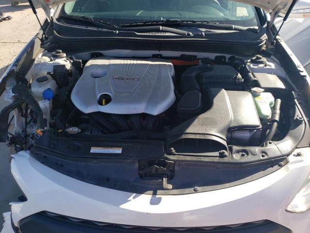 KMHEC4A43DA093713 - 2013 HYUNDAI SONATA HYBRID WHITE photo 11