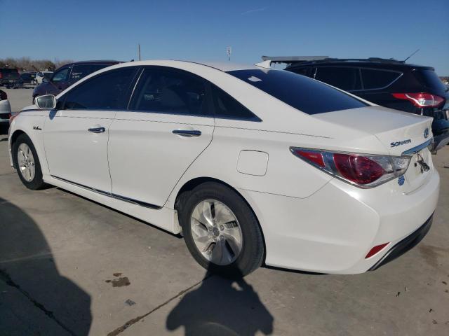 KMHEC4A43DA093713 - 2013 HYUNDAI SONATA HYBRID WHITE photo 2