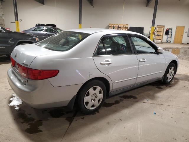 1HGCM56485A136694 - 2005 HONDA ACCORD LX SILVER photo 3